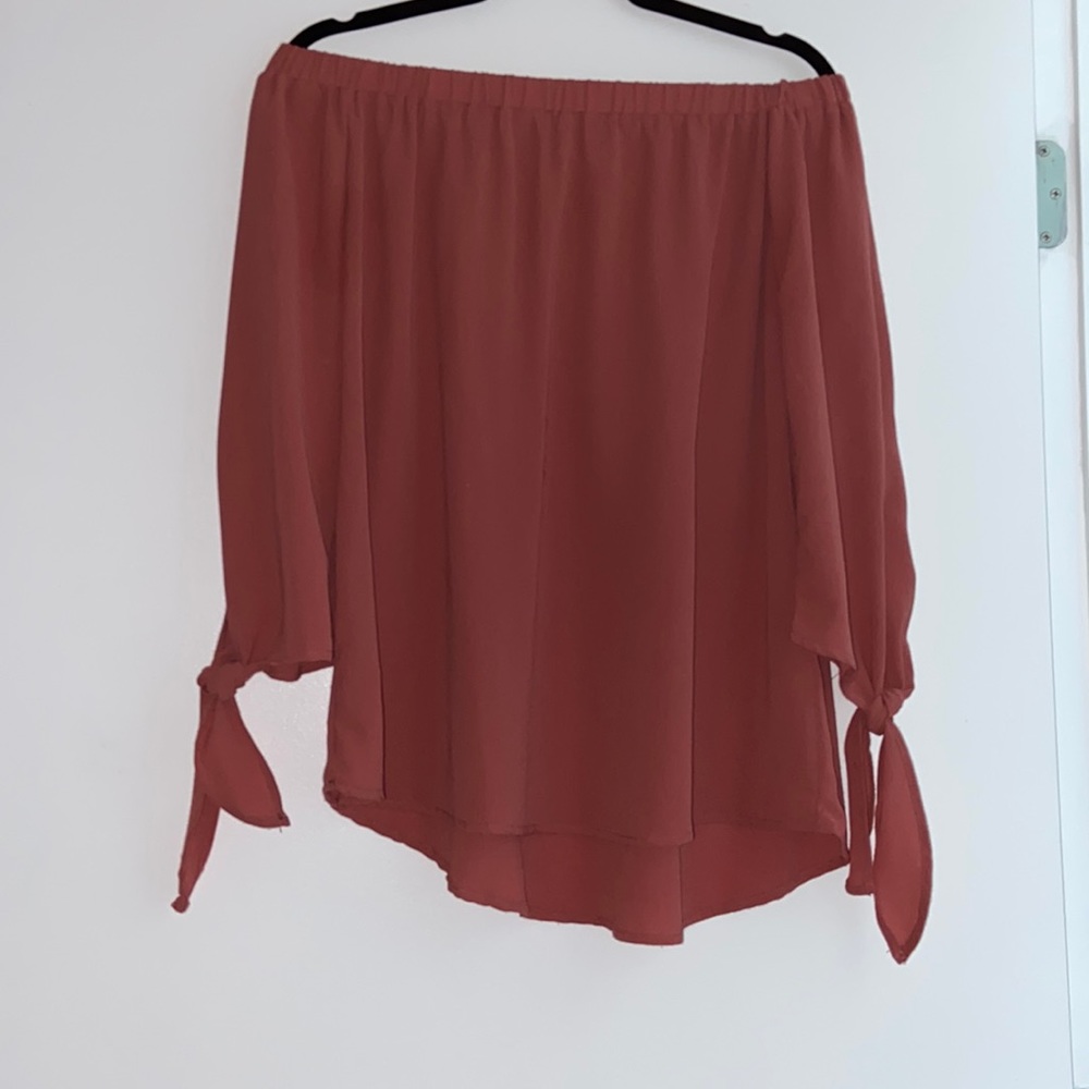 Off the shoulder shirt